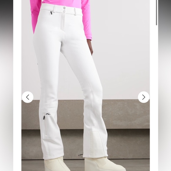 KJUS White Sella Jet flared ski pants Size XXS - Picture 1 of 6